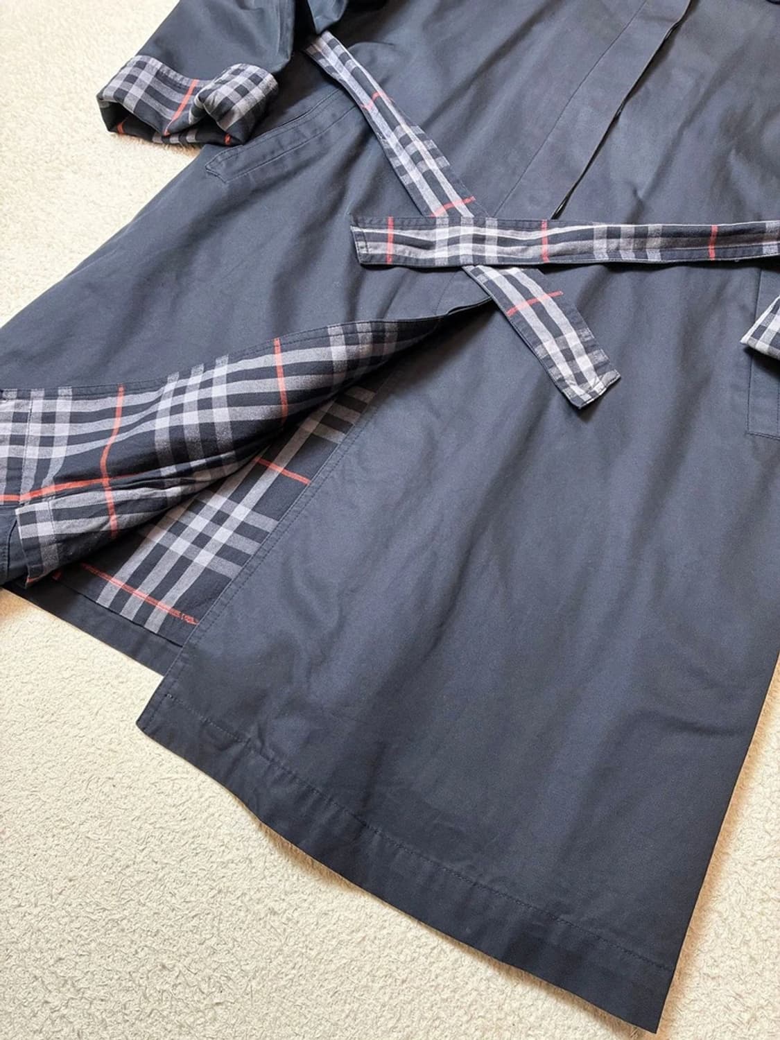 버버리 90's 재팬 벨티드 트렌치 코트 PN6655 상품이미지3