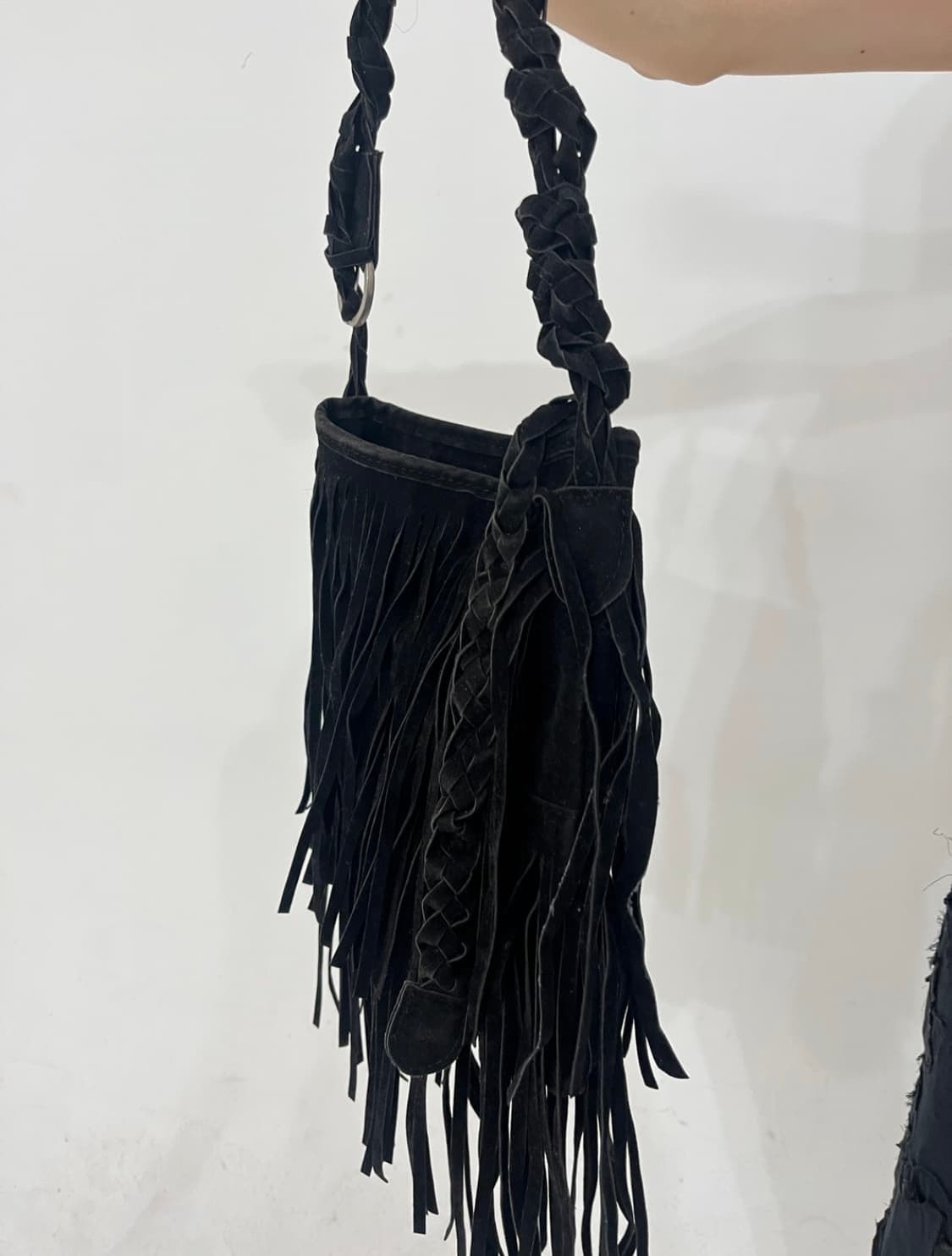 Fringe knot shoulder bag 상품이미지1