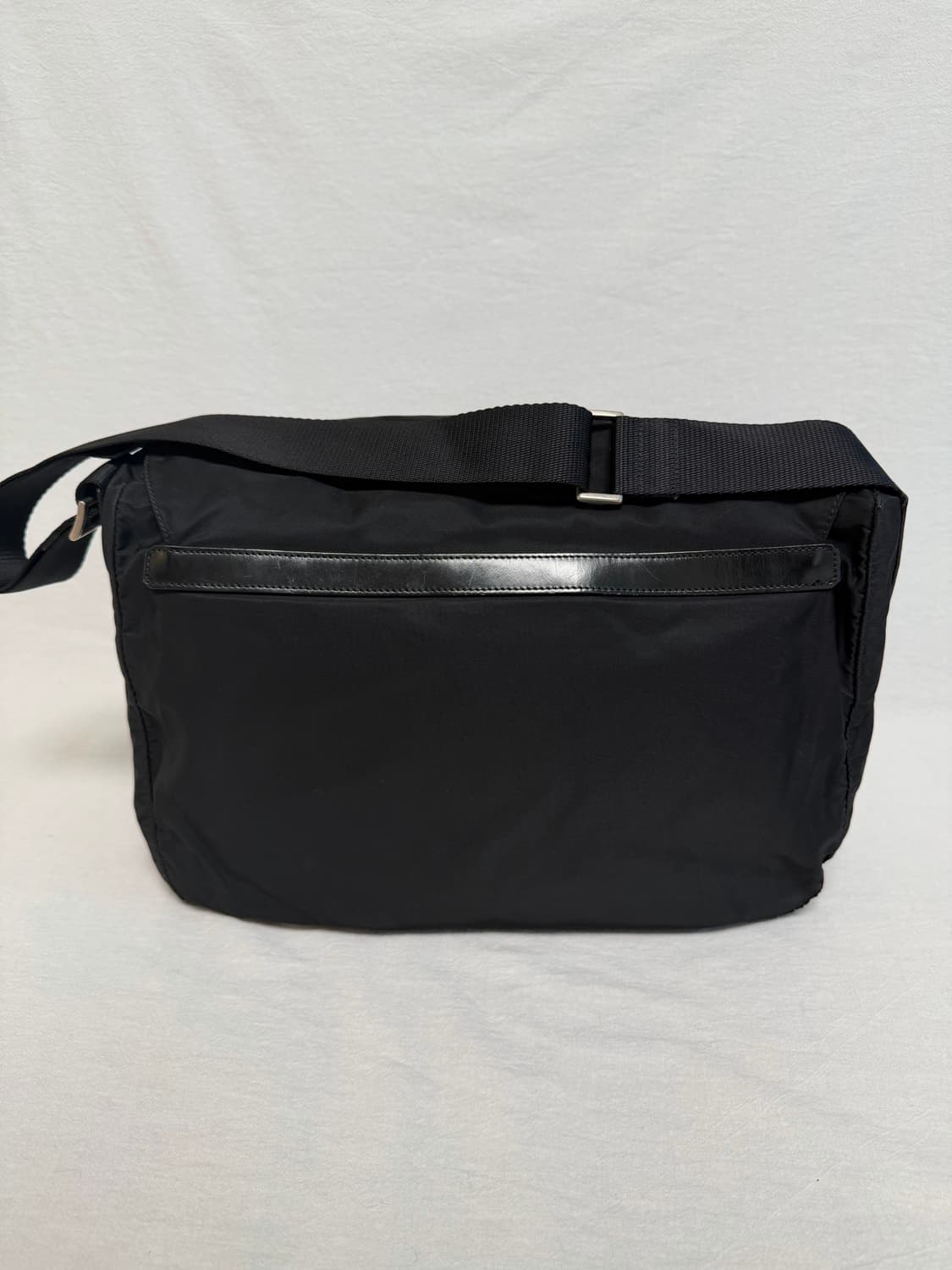 정품 프라다 포코노 나일론 투포켓 블랙 크로스백 메신저백 숄더백 상품이미지7