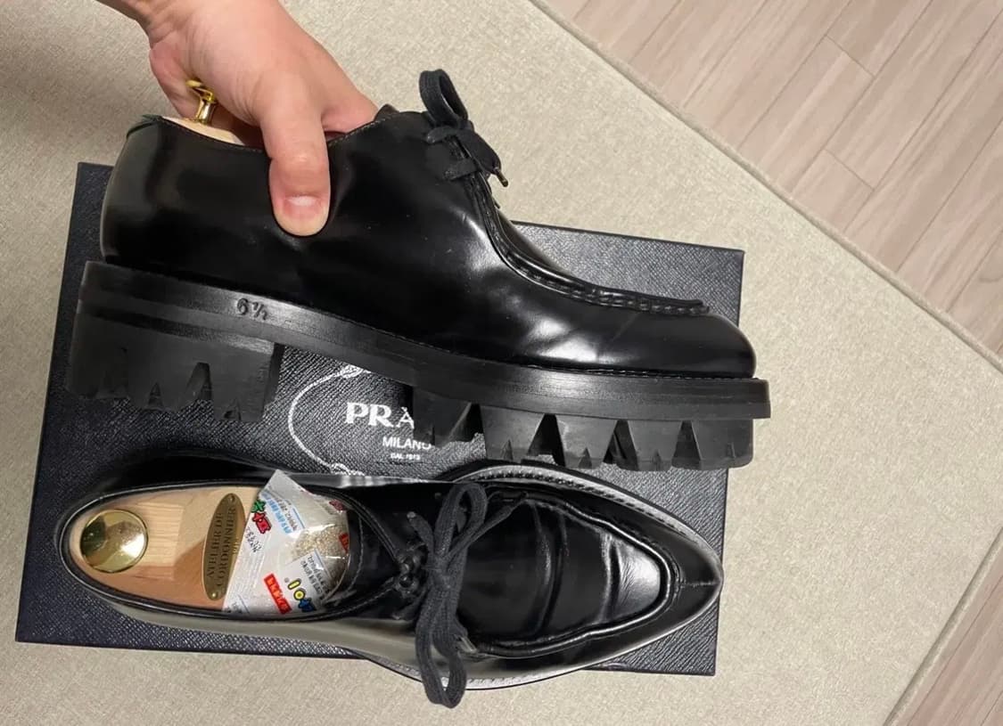 프라다 테라코타 구두 블랙 6.5사이즈 상품이미지6