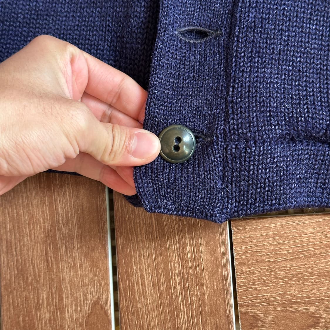 50‘s Hubbard’s wool letterman cardigan 상품이미지5