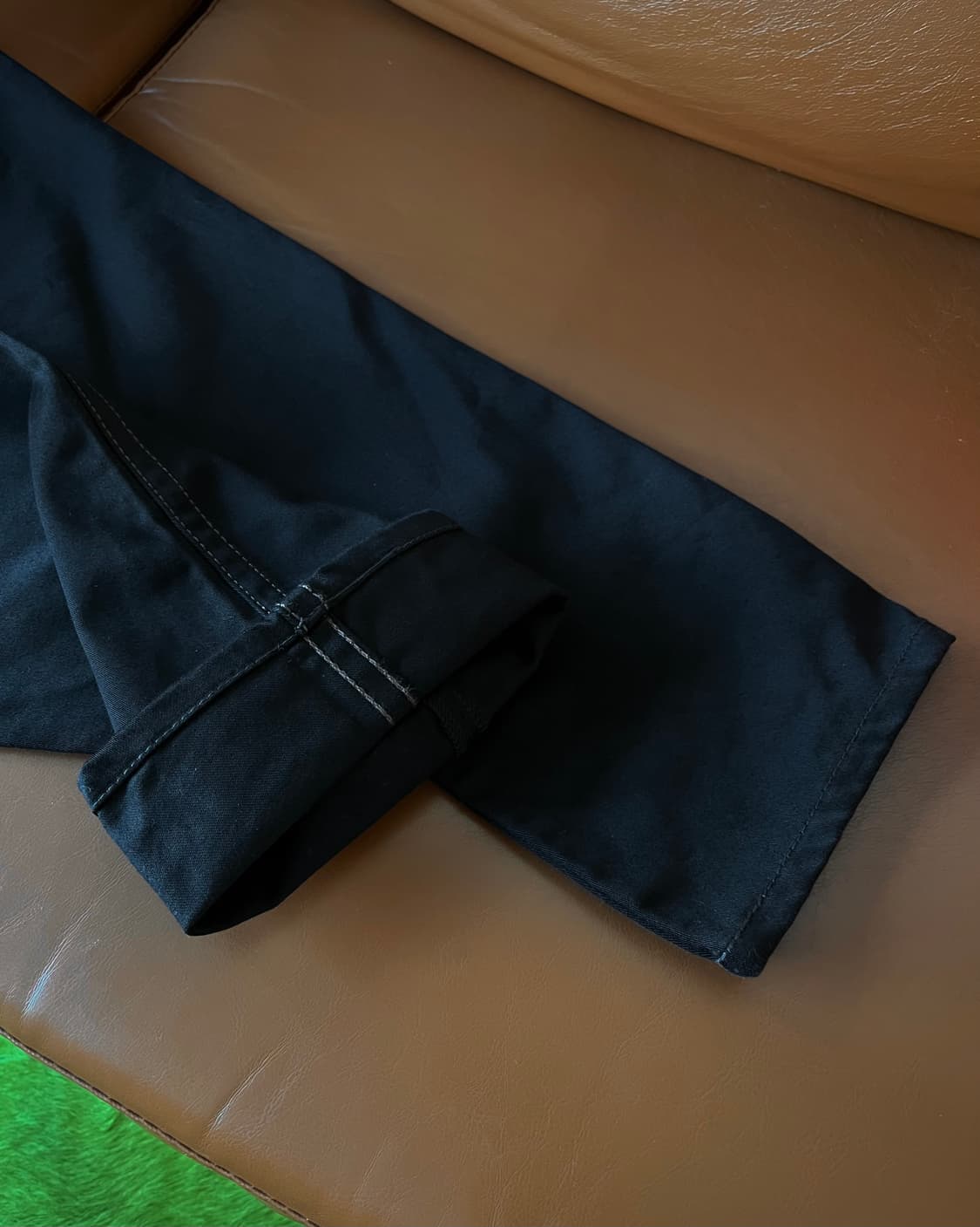2000s Levis Japan Cinch-Back Black Jeans 상품이미지6