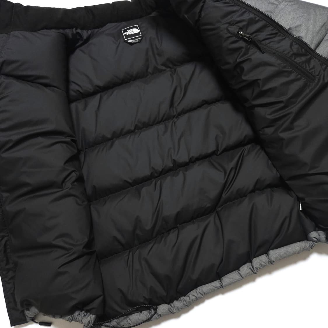 노스페이스 700 눕시 구스다운 패딩 자켓 멜란지그레이 상품이미지6