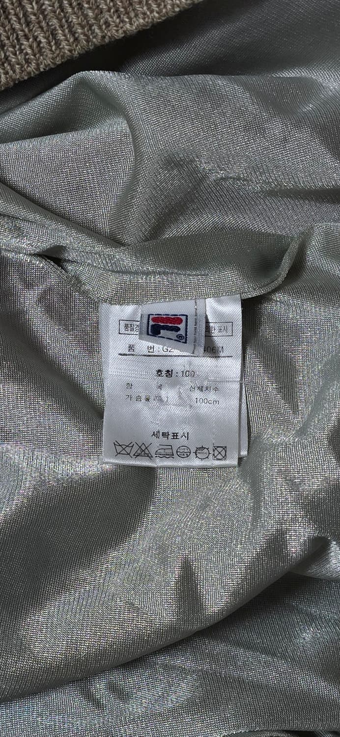 FILA GOLF 남성 하프집업 니트 100 상품이미지4