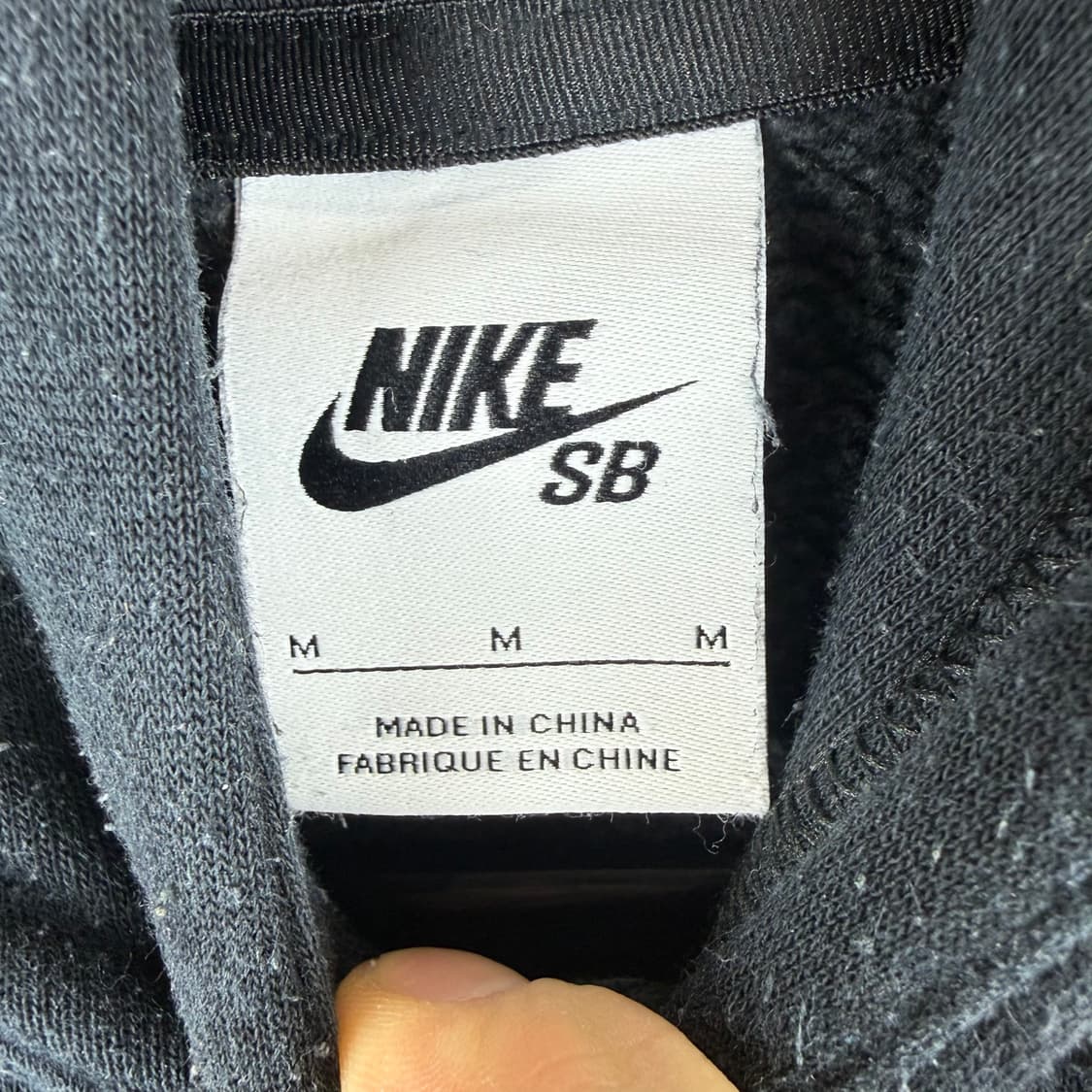 M) 나이키SB 타이거 프린팅 후드 티 블랙 상품이미지3