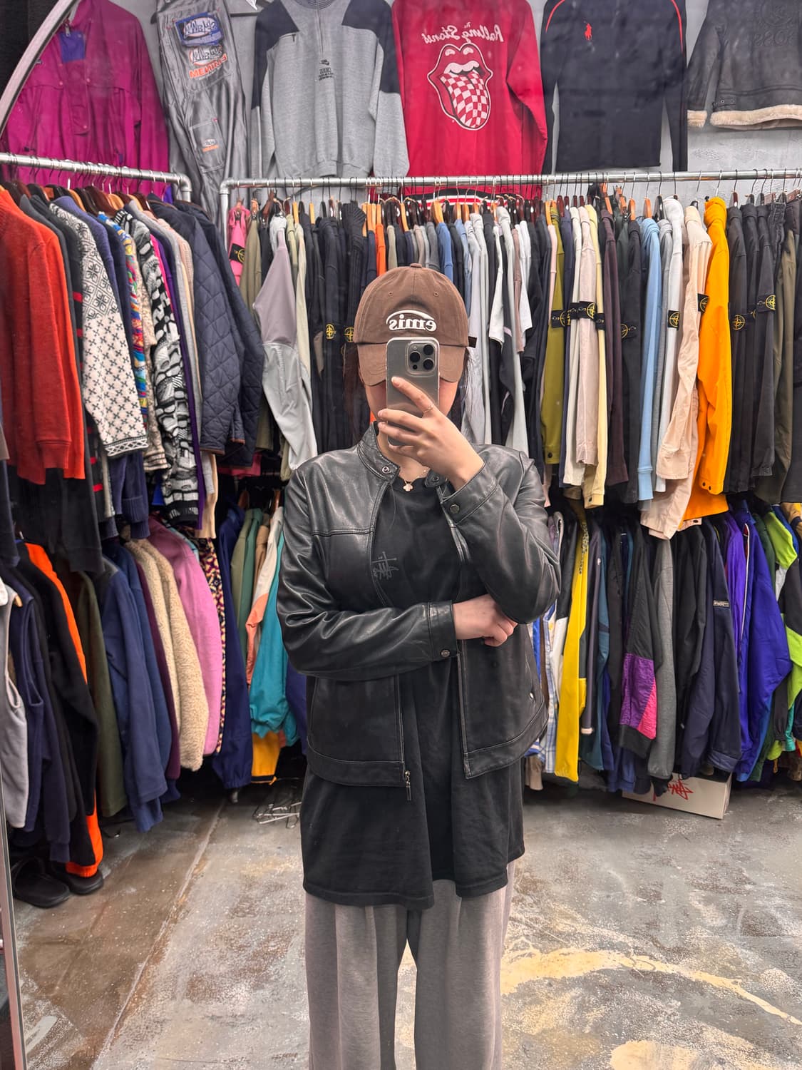 여성 리얼 양가죽 66사이즈  상품이미지1