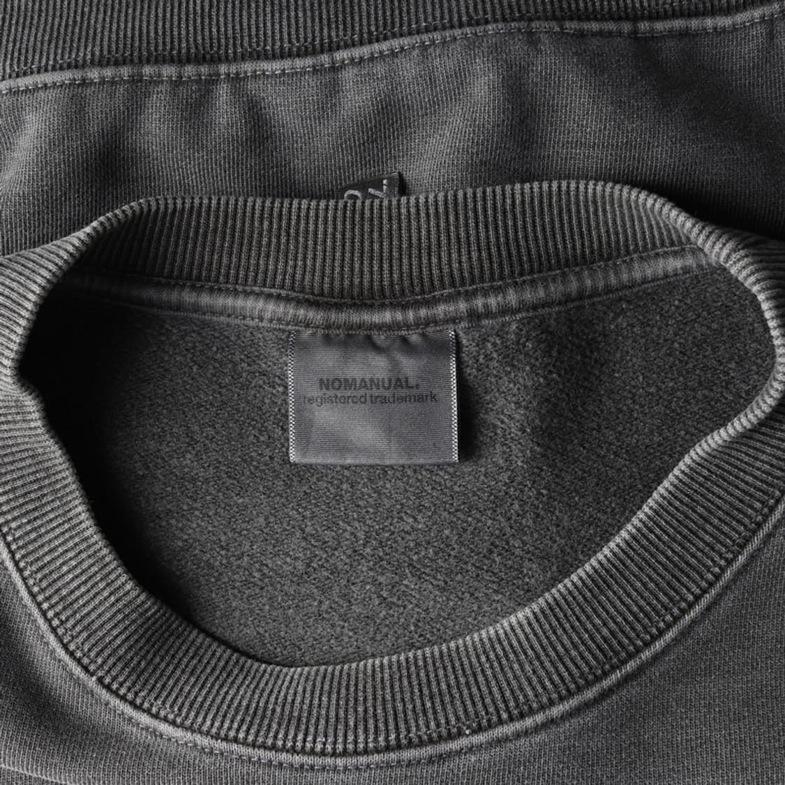 노매뉴얼 피그먼트 맨투맨 L 상품이미지5