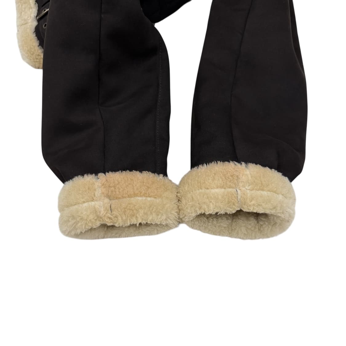 호와스 마틸다 쉐어링 무스탕 자켓 다크 초콜렛 브라운 상품이미지7