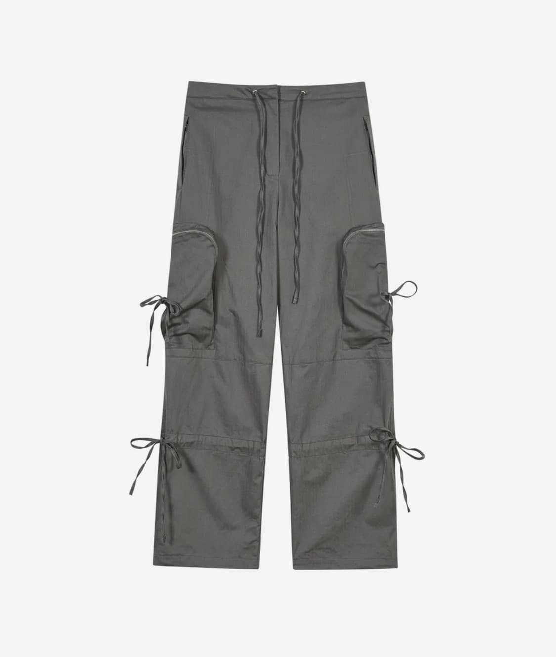 타입서비스 사이드 포켓 실루엣 팬츠 차콜 상품이미지2