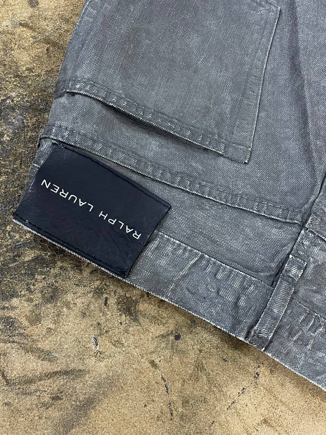 폴로랄프로렌(블랙라벨)/오일왁싱 팬츠(30“) 상품이미지4