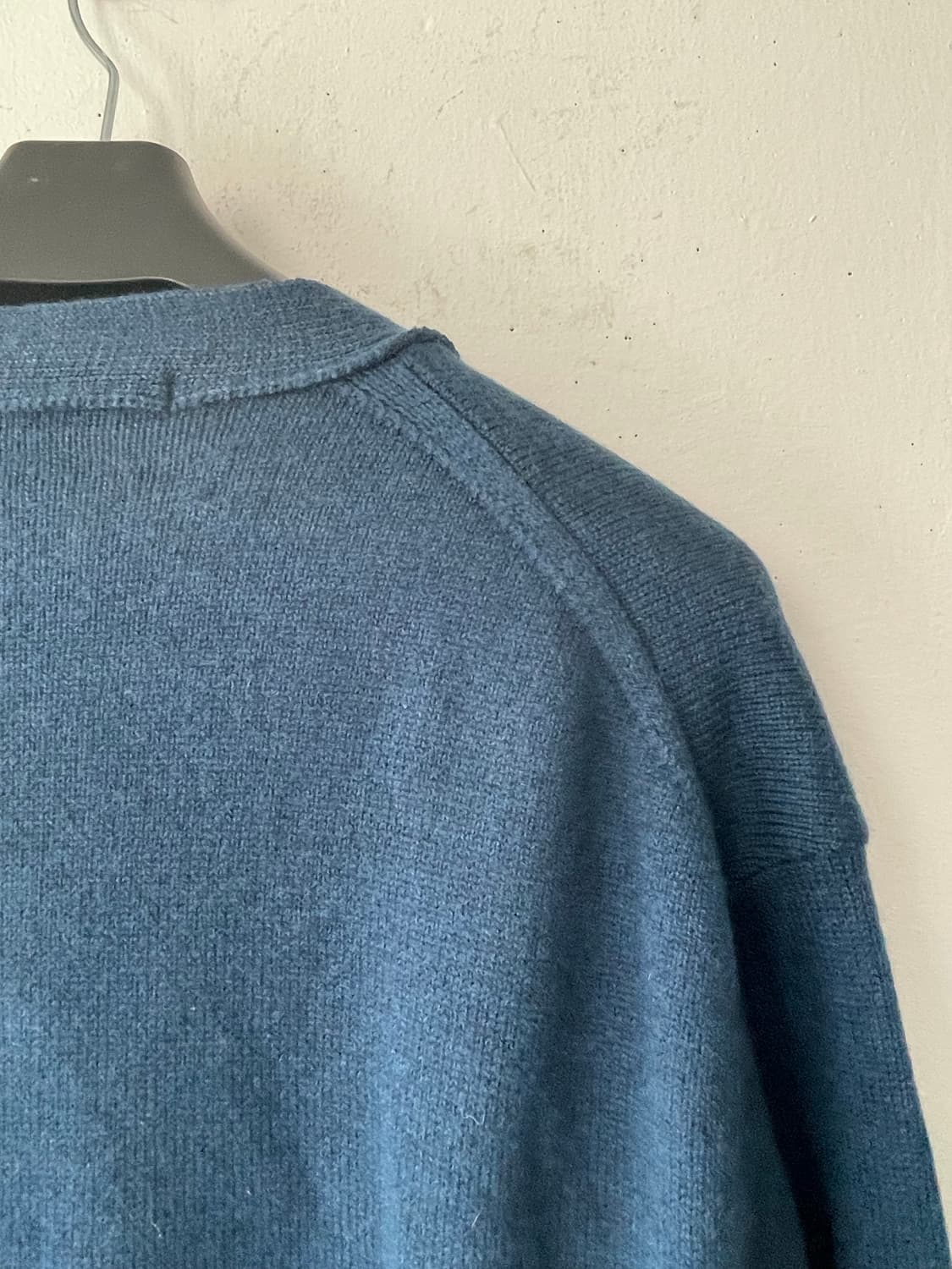 LEIMAN 프리미엄 메리노울100 가디건 딥블루 새상품 상품이미지6