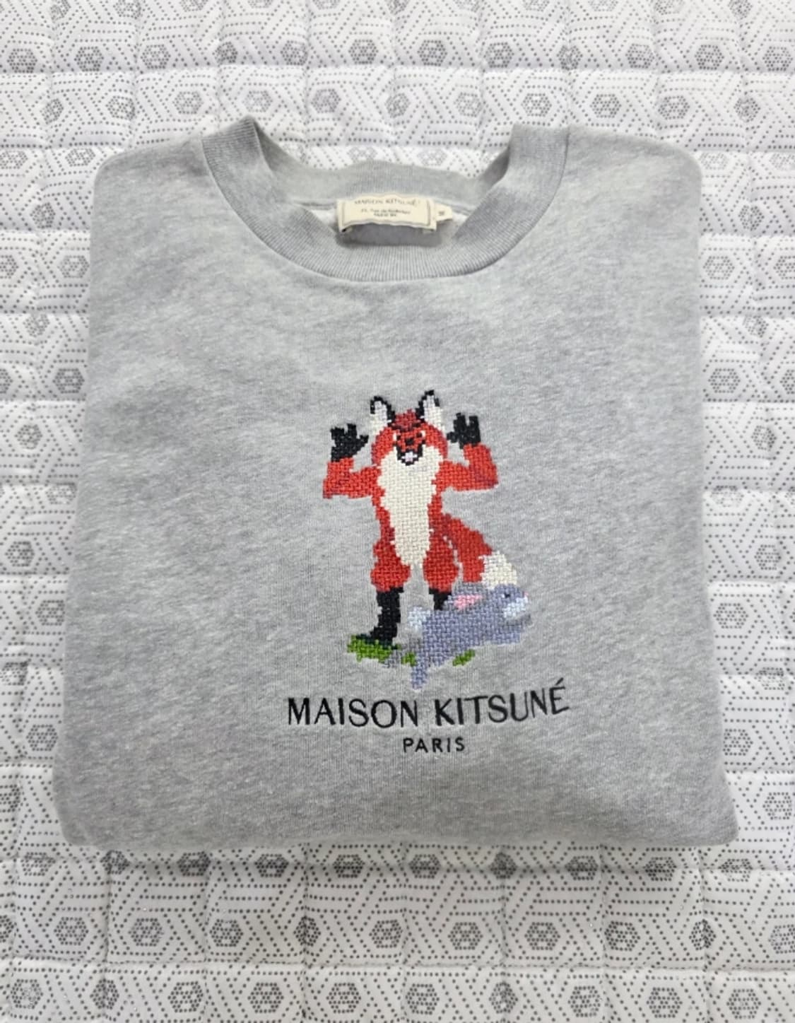 메종키츠네 폭스 자수 맨투맨 95 상품이미지8