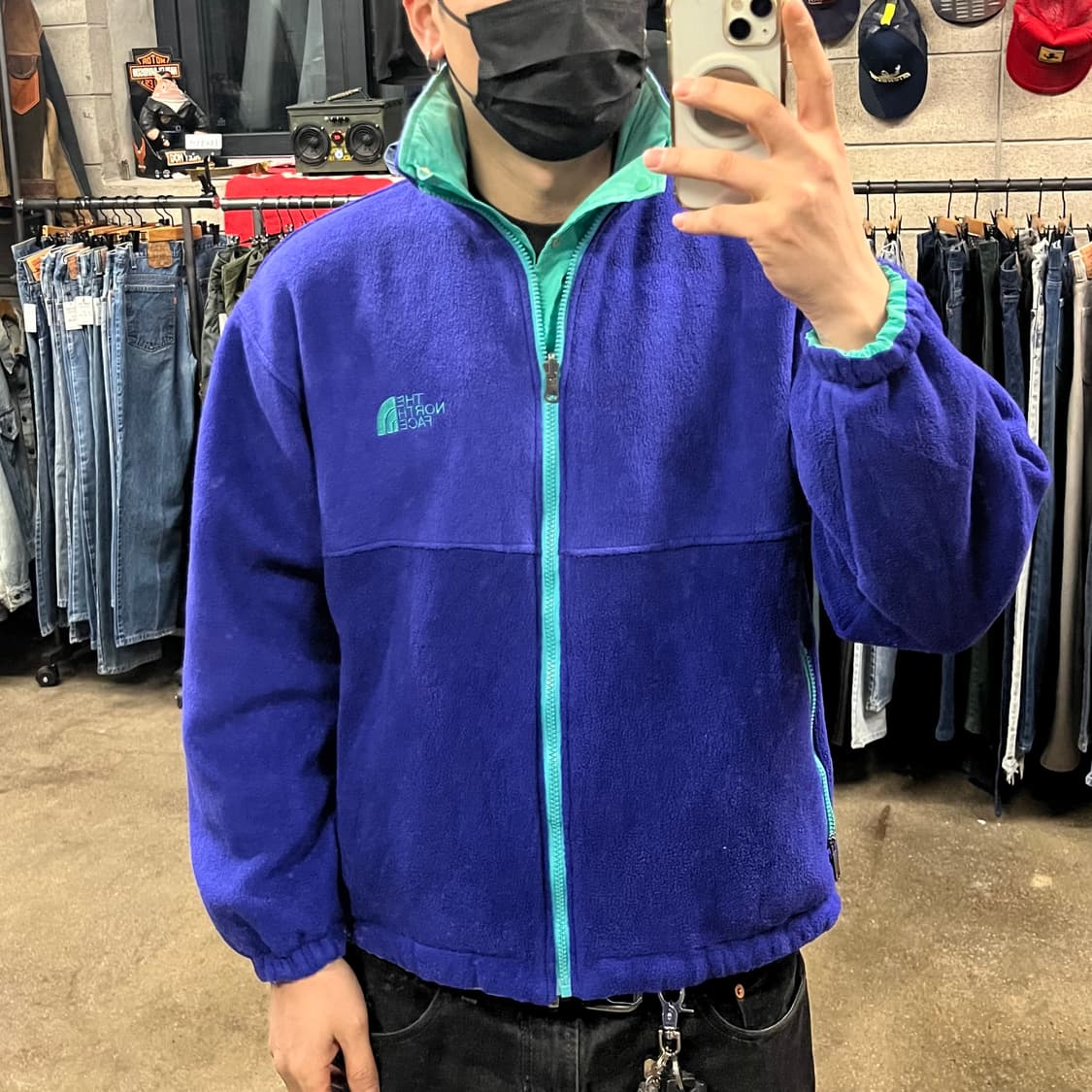 90s 노스페이스 리버시블 자켓 (100-105) 상품이미지8