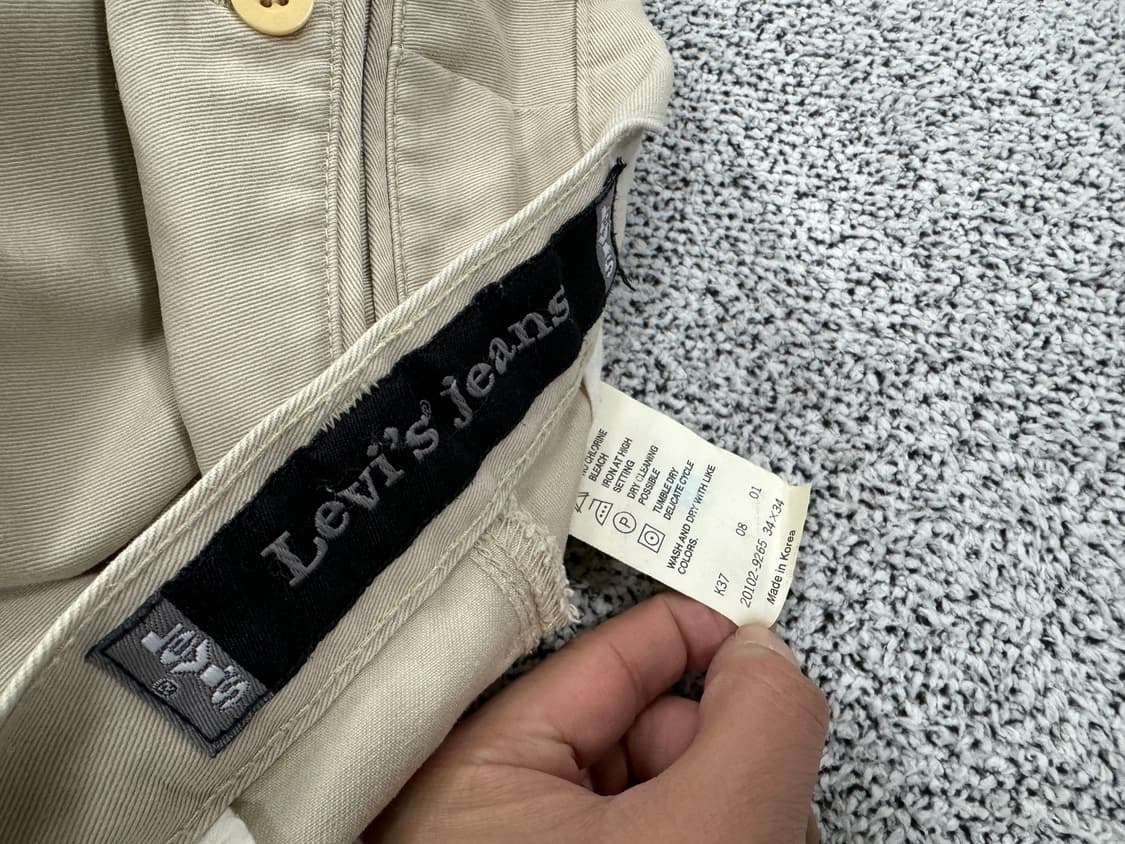 리바이스 01년 워크팬츠 상품이미지4