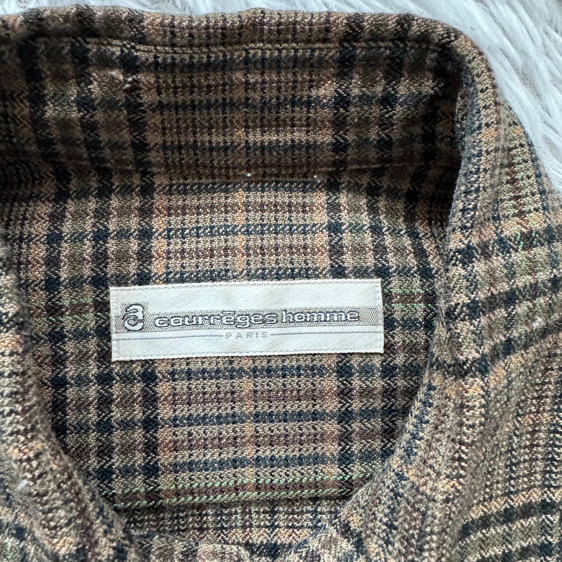 COURREGES 일본빈티지 셔츠 꾸레쥬 빈티지셔츠 모리걸 XL 102 상품이미지4