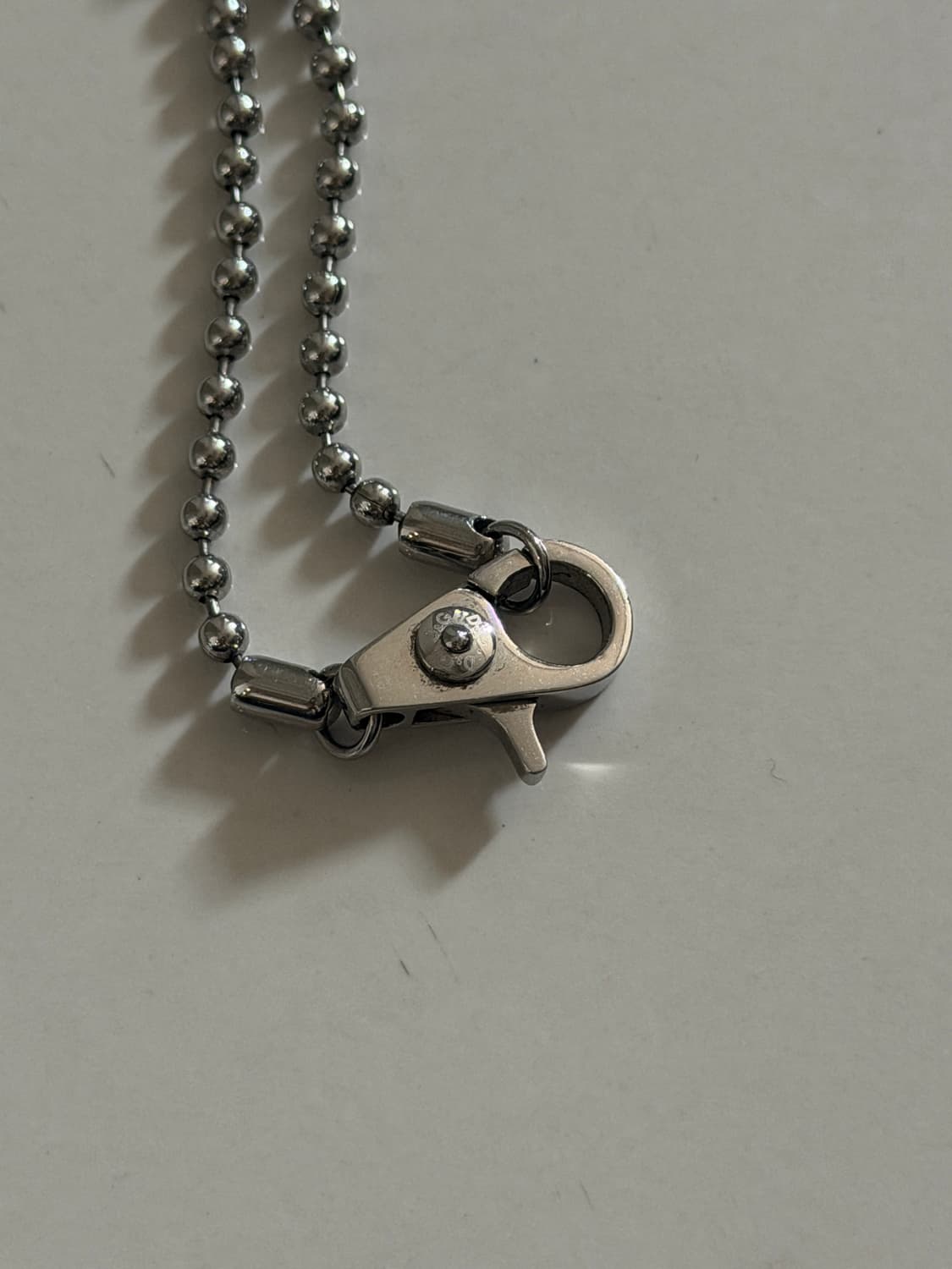 돌체앤가바나(Dolce & Gabbana)의 곰돌이 펜던트 실버 목걸이 상품이미지2