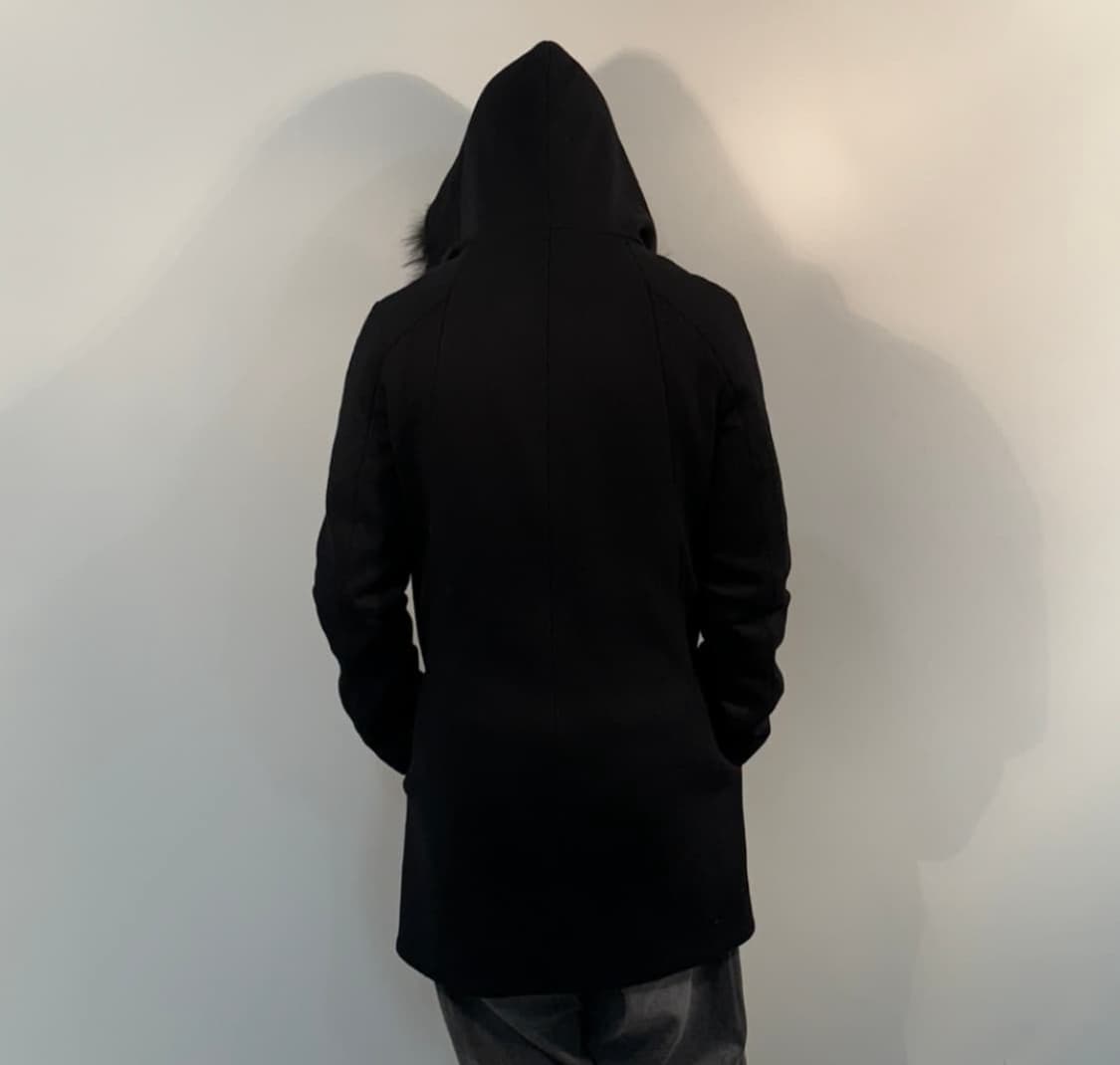 시스템 라쿤 퍼 코트 상품이미지2