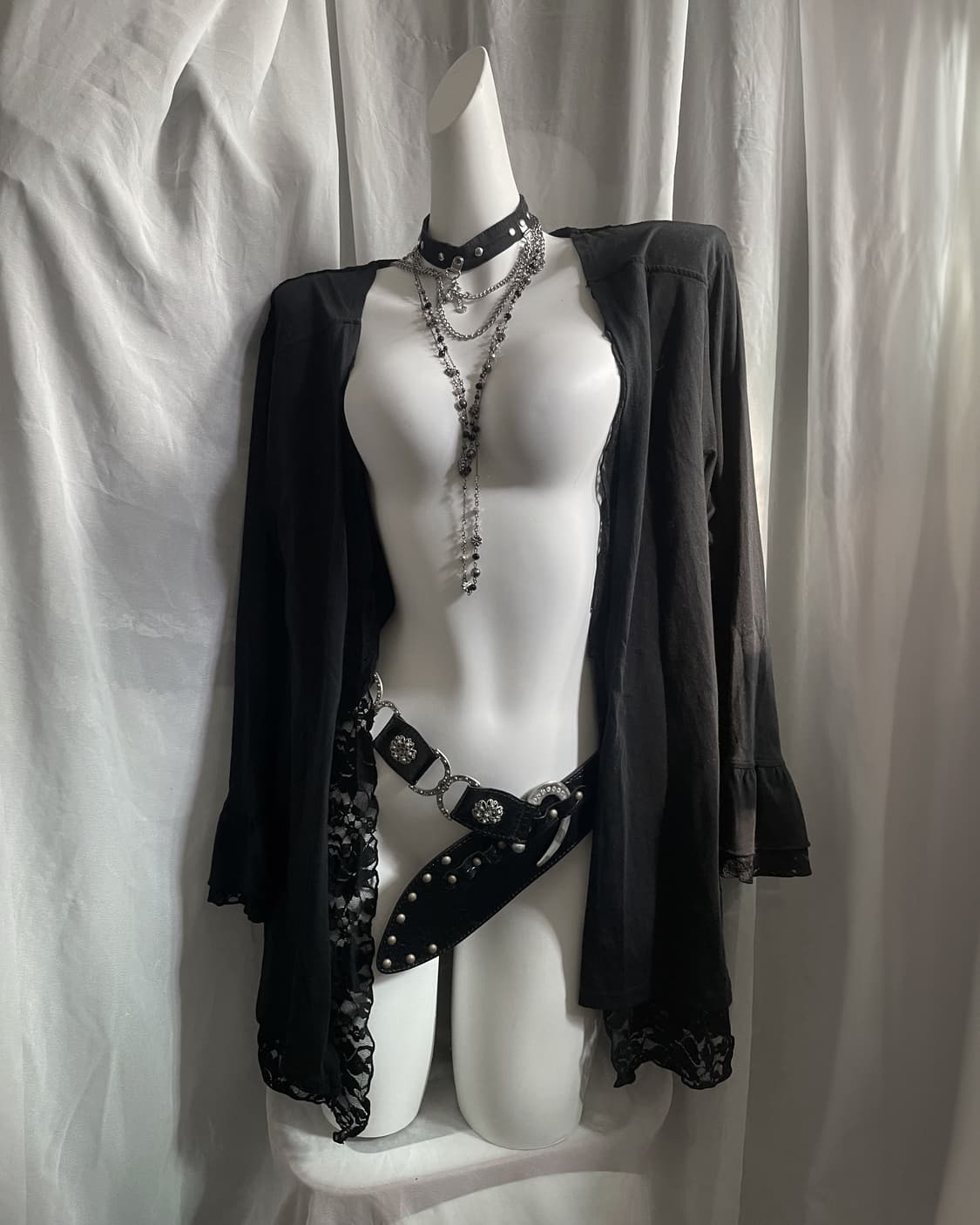 Axes femme 엑시즈팜 레이스 가디건 상품이미지1