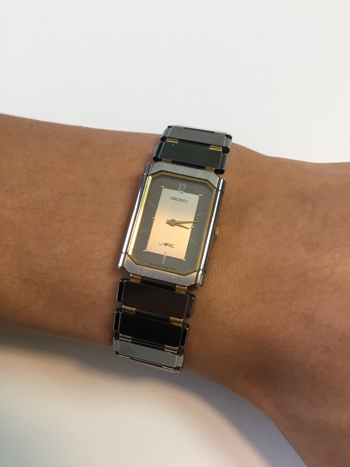 80s seiko arc quartz tank 상품이미지6