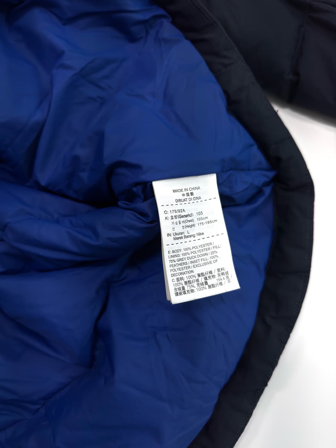 나이키 첼시 경량 롱패딩 상품이미지5