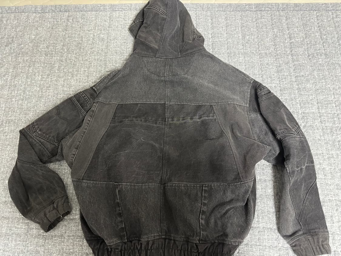 칼하트 데님 후드 집업 자켓 상품이미지3