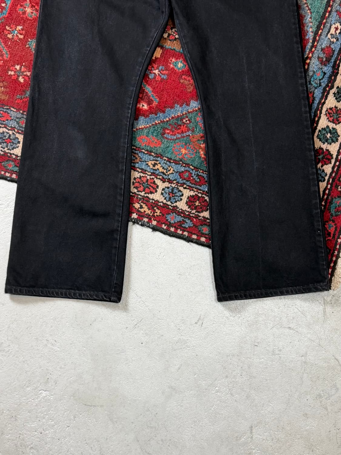 00's 빈티지 리바이스 517 블랙 부츠컷 플레어진 상품이미지8