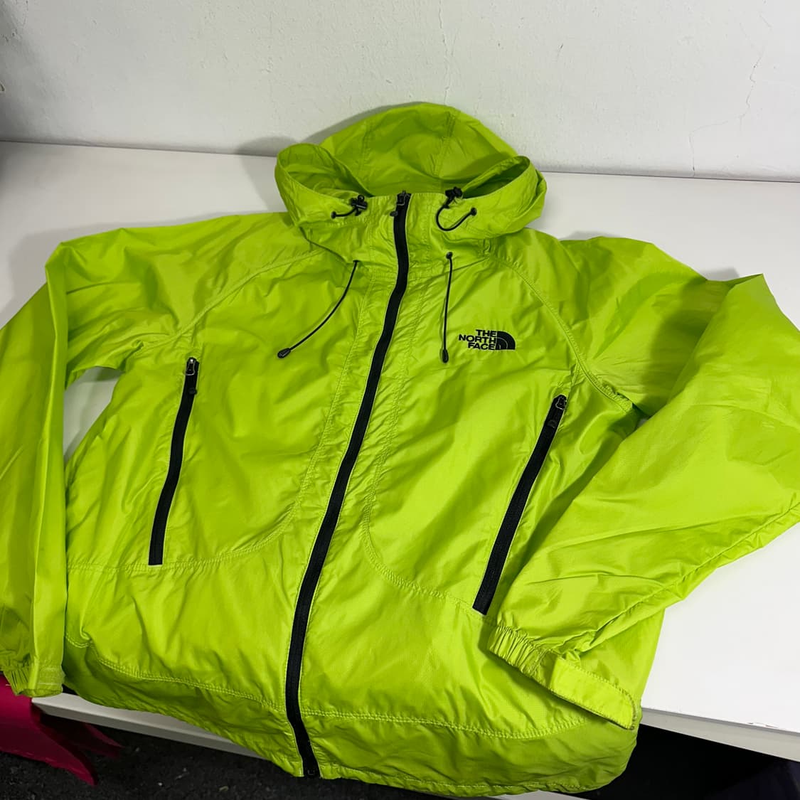 L 노스페이스 라임 경량 바람막이 자켓 상품이미지1