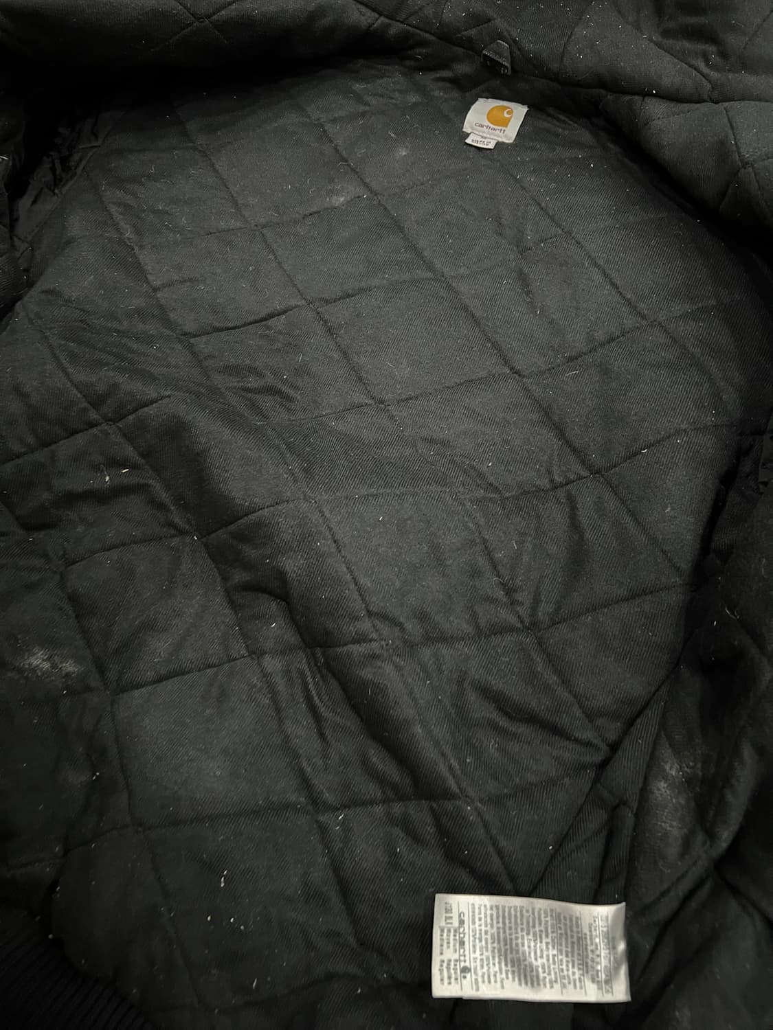 (M) 칼하트 덕 액티브 후드자켓 J130 BLK 블랙 상품이미지5