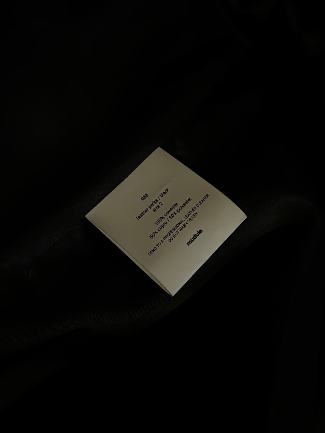 Mudule leather parker 2 size 상품이미지7