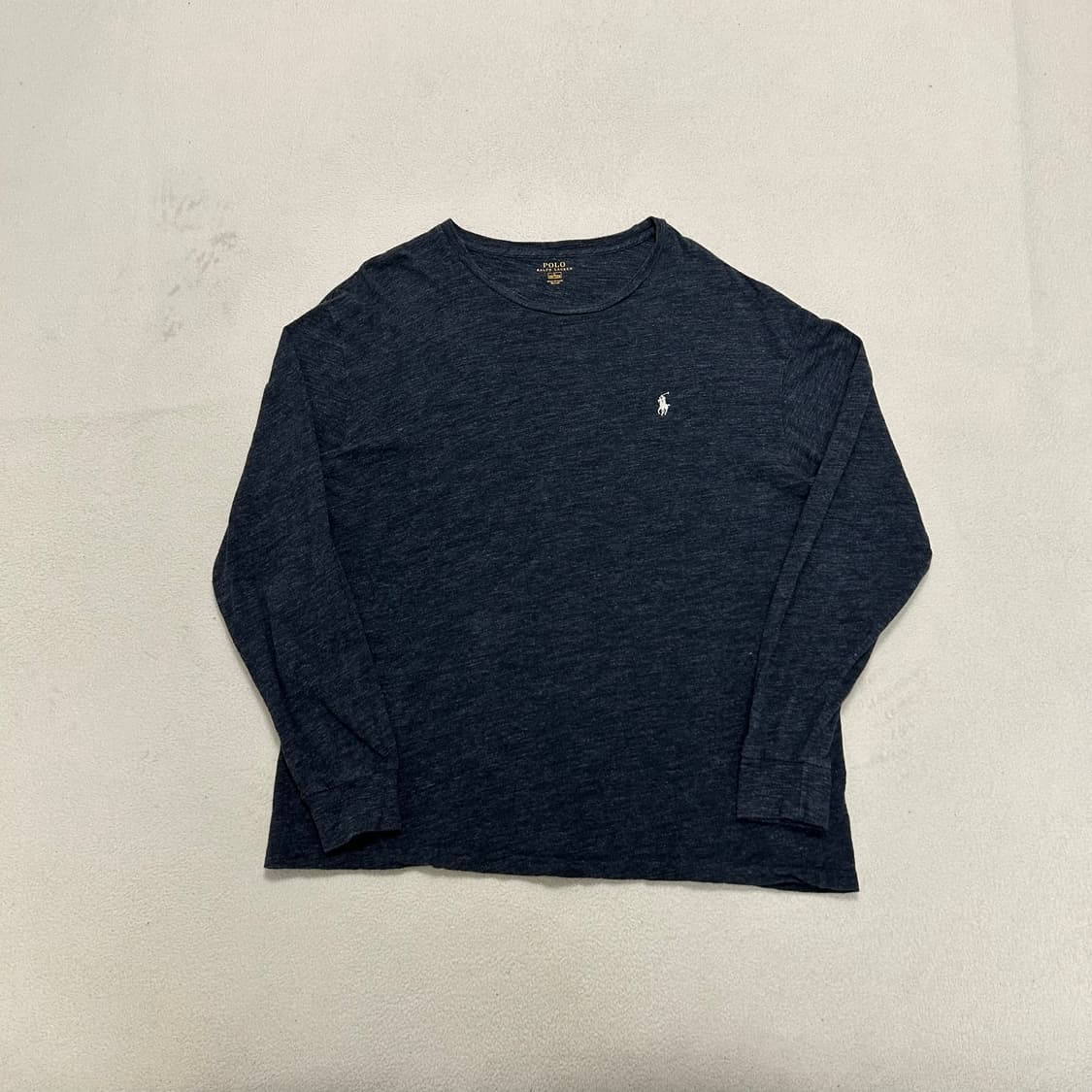 Polo charcoal long-sleeve 상품이미지4