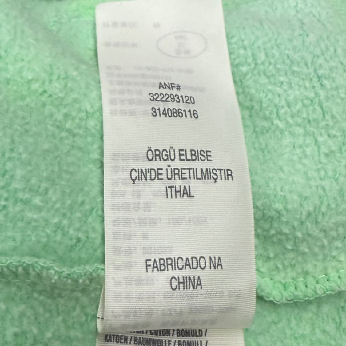 민트 홀리스터 후드집업 상품이미지6