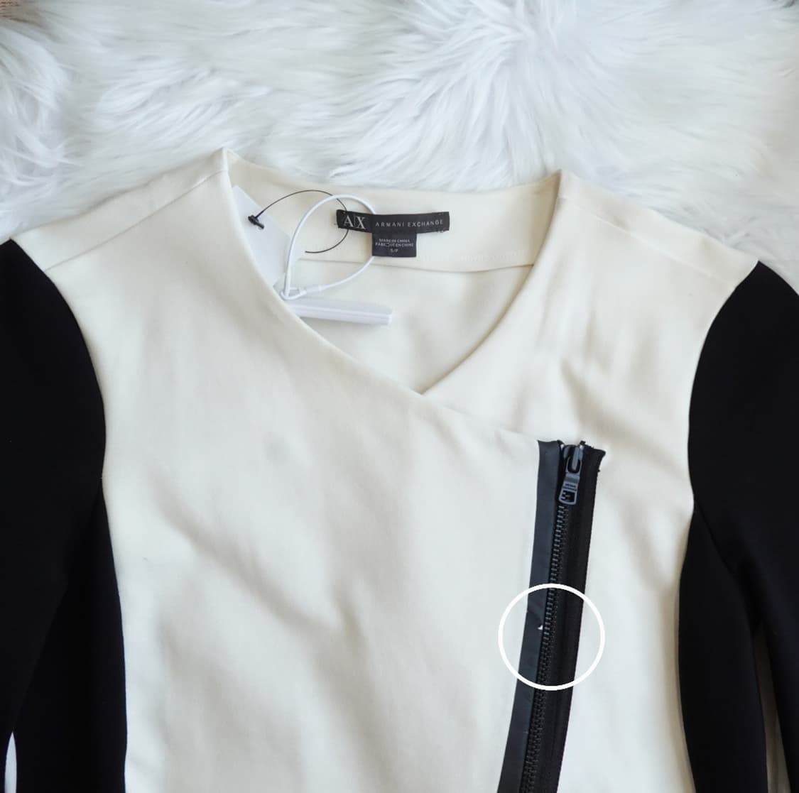 ARMANI EXCHANGE 언발 지퍼 탑 자켓 2003 상품이미지3