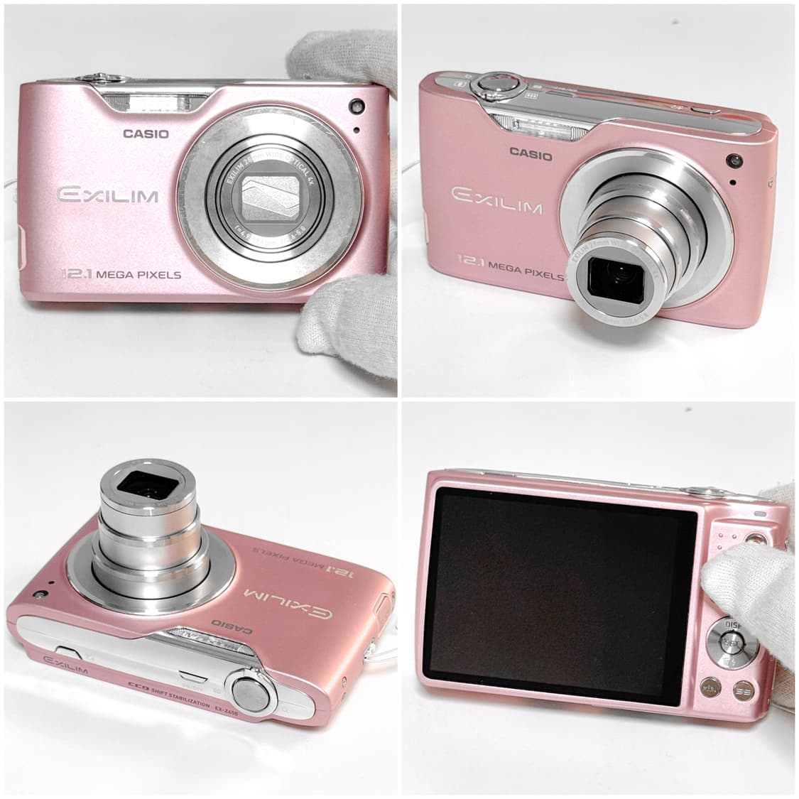 카시오 엑슬림 Z450 베이비핑크 빈티지디카 상품이미지2