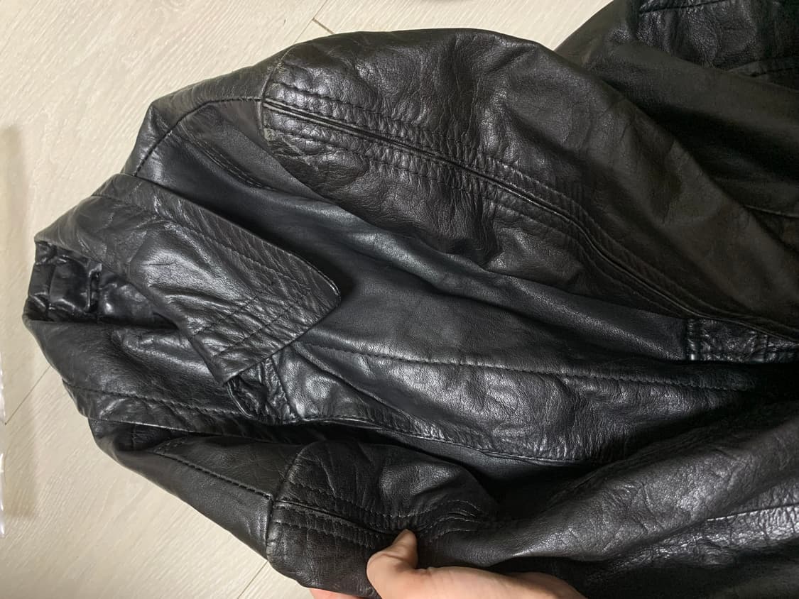 빈티지 램스킨 레더 자켓 38사이즈 상품이미지10