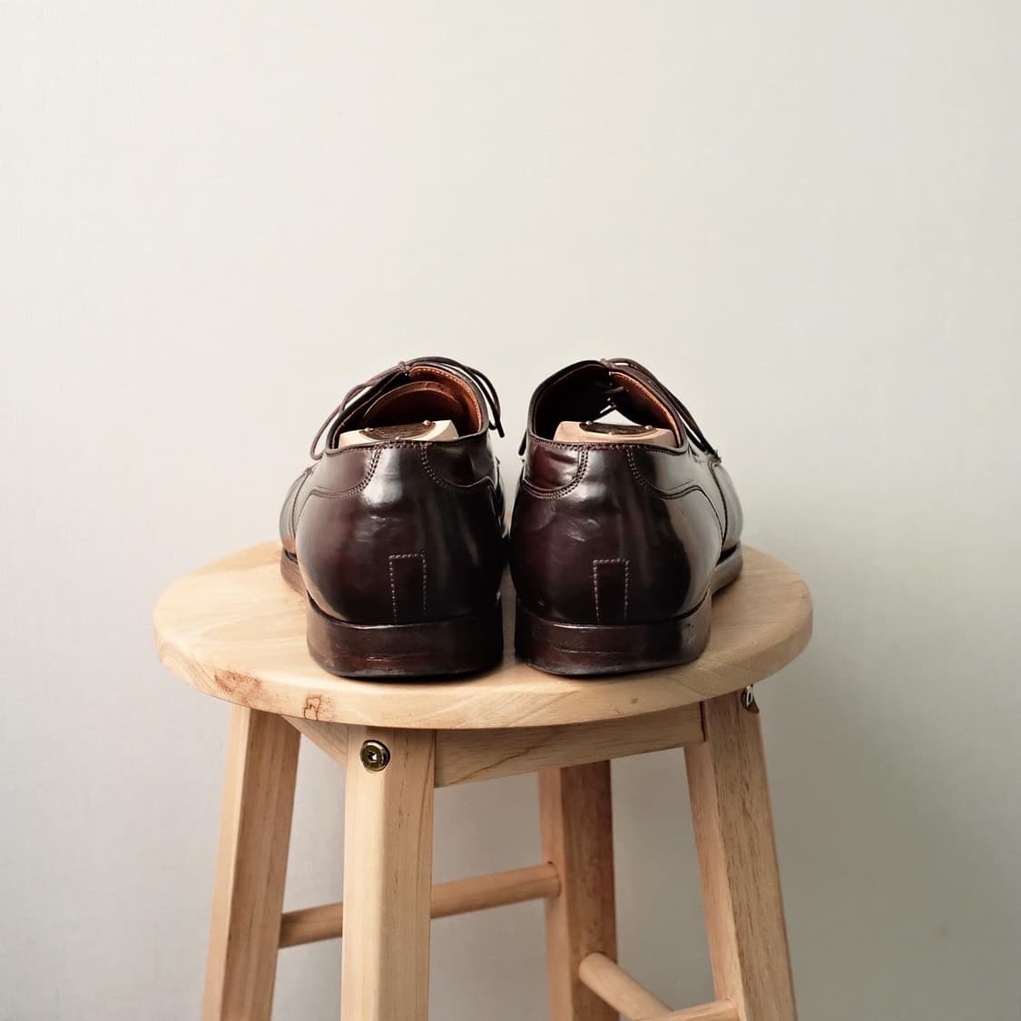 알든 2160 코도반 스트레이트팁 더비 10.5 버건디 상품이미지3