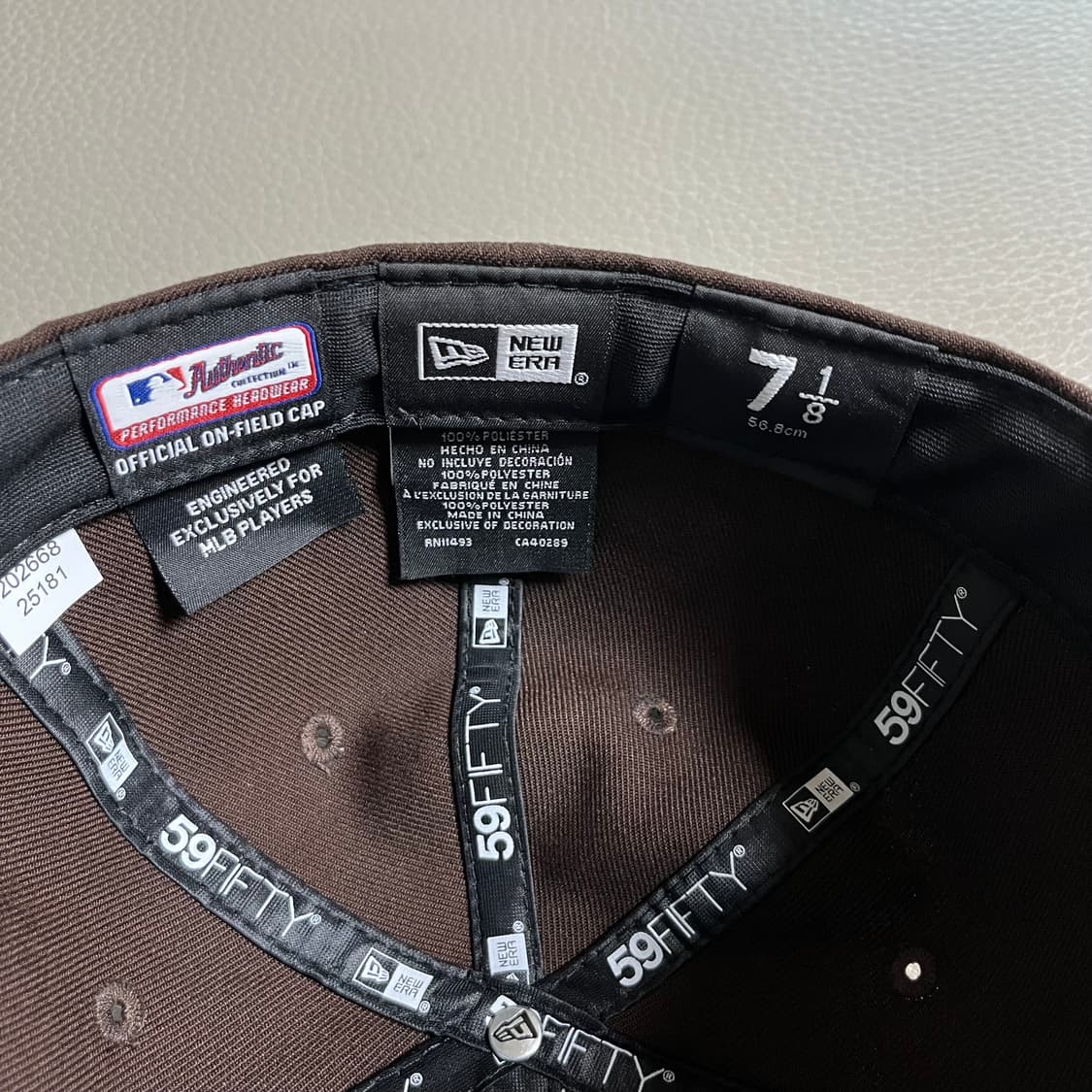 뉴에라 MLB 샌디에이고 모자 팝니다 (56.8cm) 상품이미지5