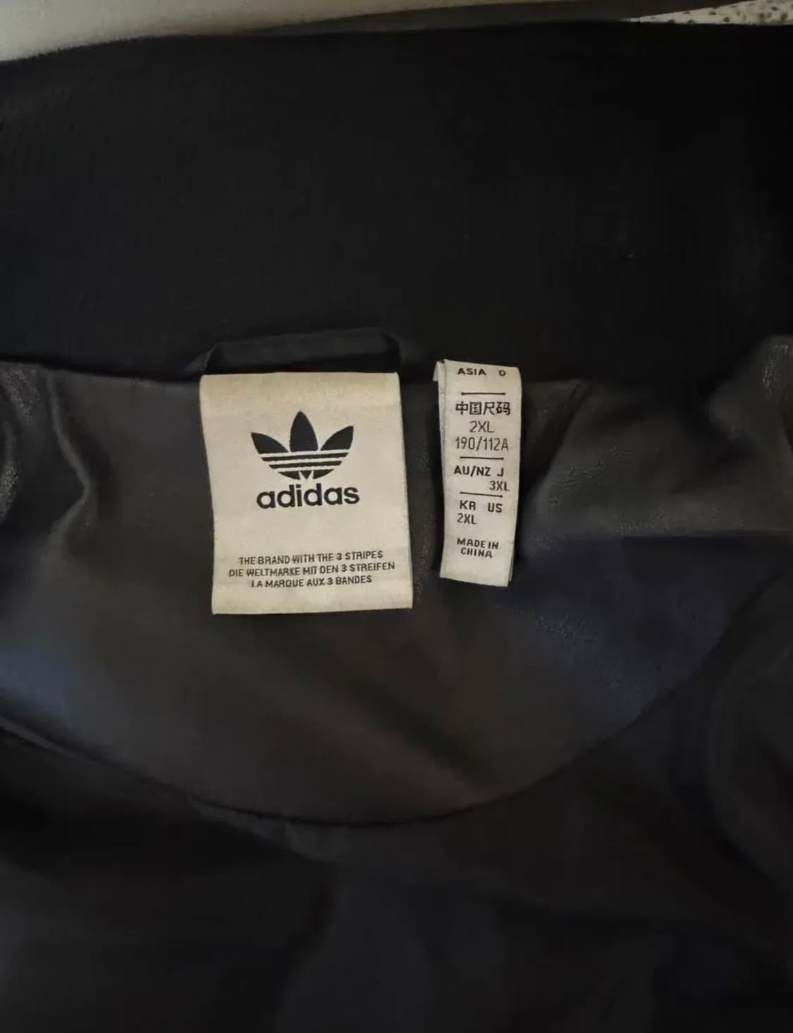 아디다스 포우 레더 자켓 2XL 상품이미지4