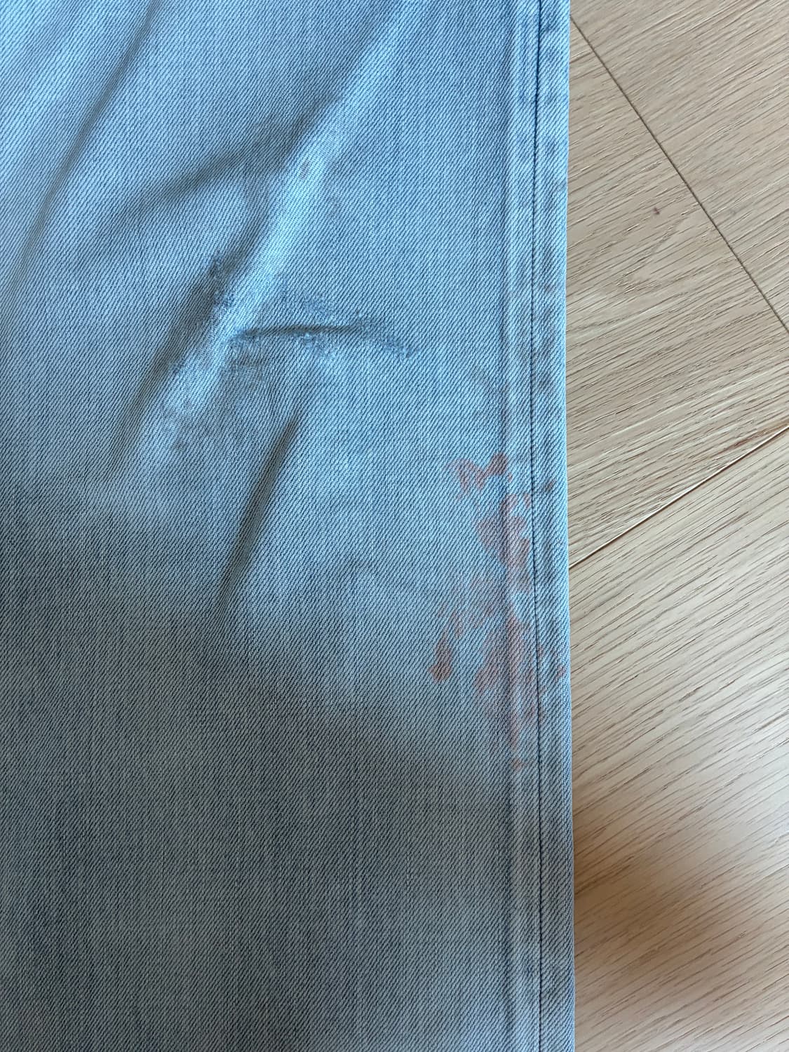 안셀름 연청 데님  상품이미지5