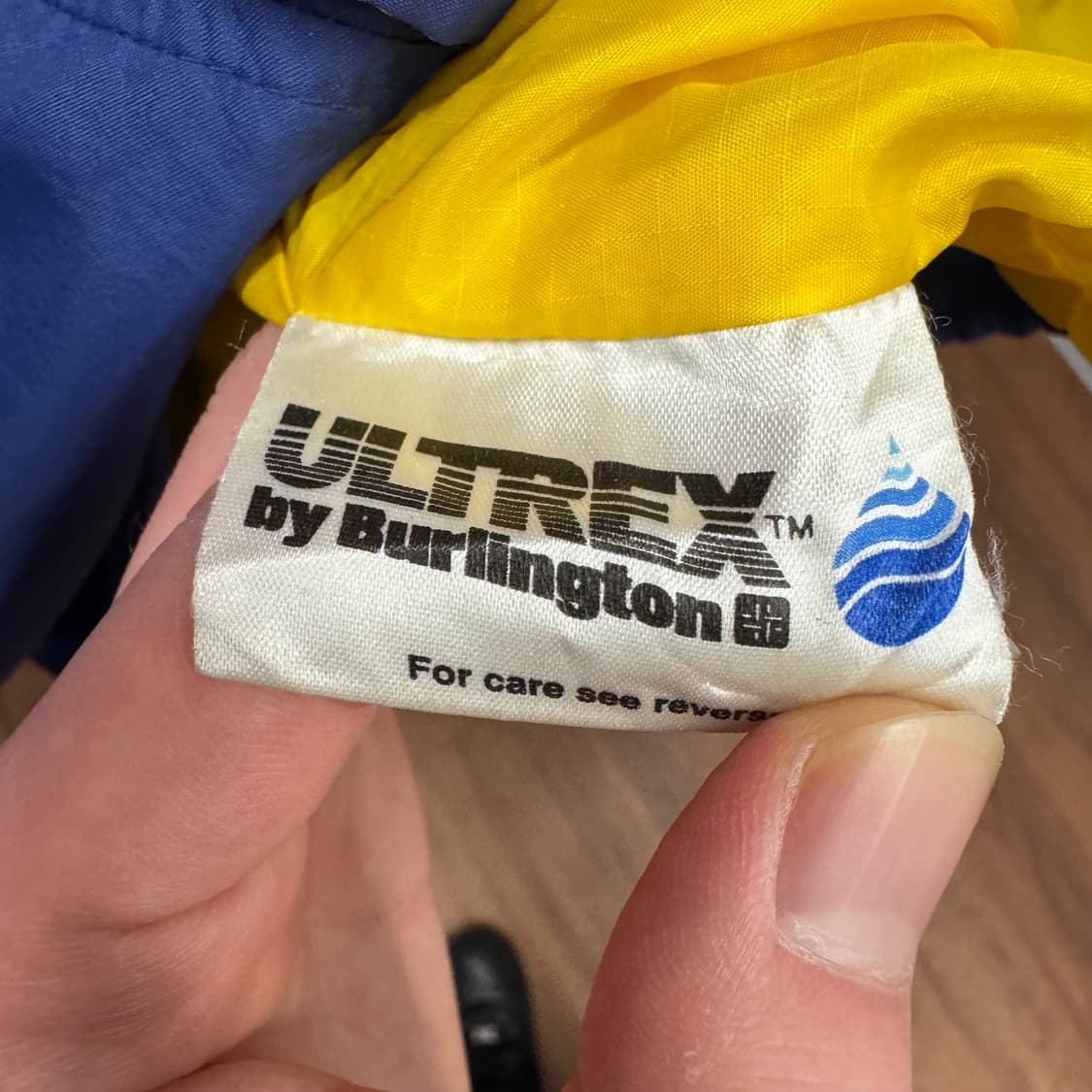 90s 폴로 랄프로렌 롱파카 울트렉스 컬러블록 포인트 네이비 오렌지 배색 상품이미지6