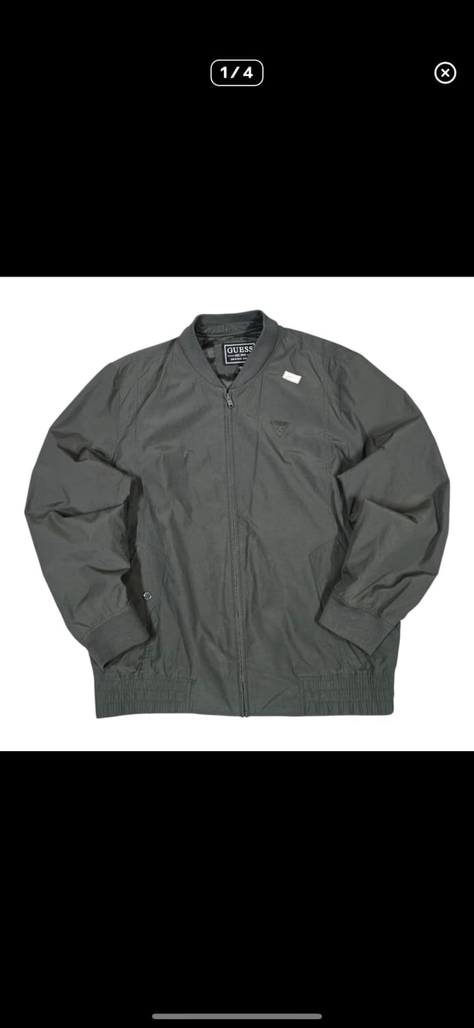  (바배) 게스 블루종 바람막이 자켓 상품이미지1