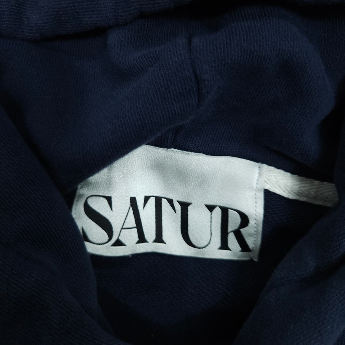 세터 클래식 로고 후드티 XL 네이비 상품이미지5