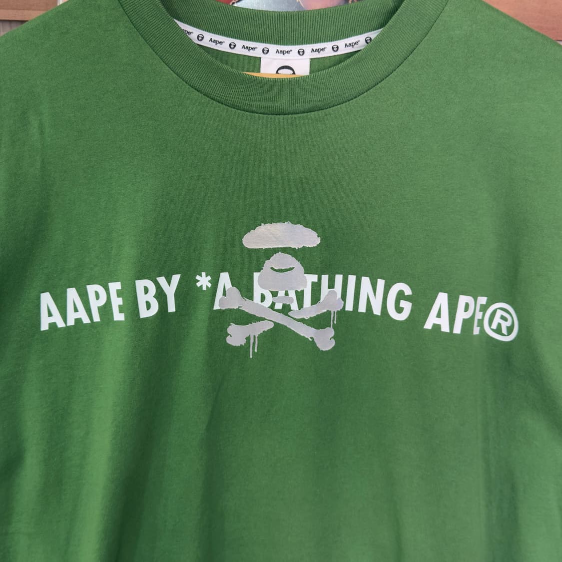 AAPE 에이프 프린팅 반팔 티셔츠 상품이미지2