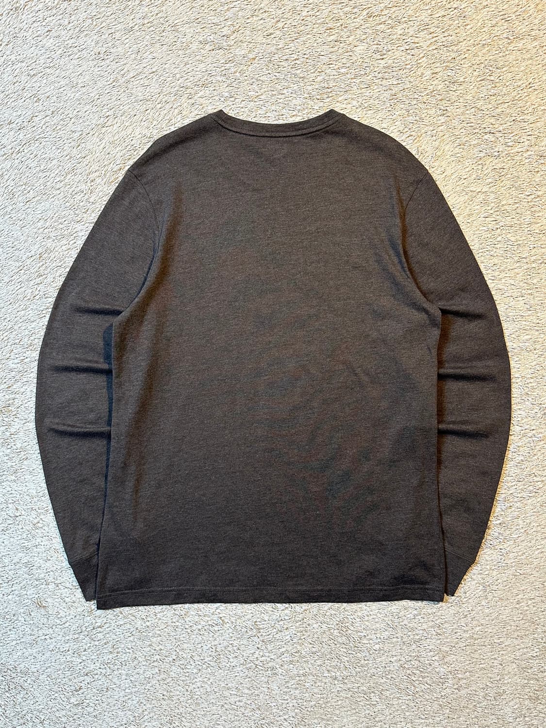 리 LEE 빅 트위치 로고 롱슬리브 긴팔 브라운 상품이미지3