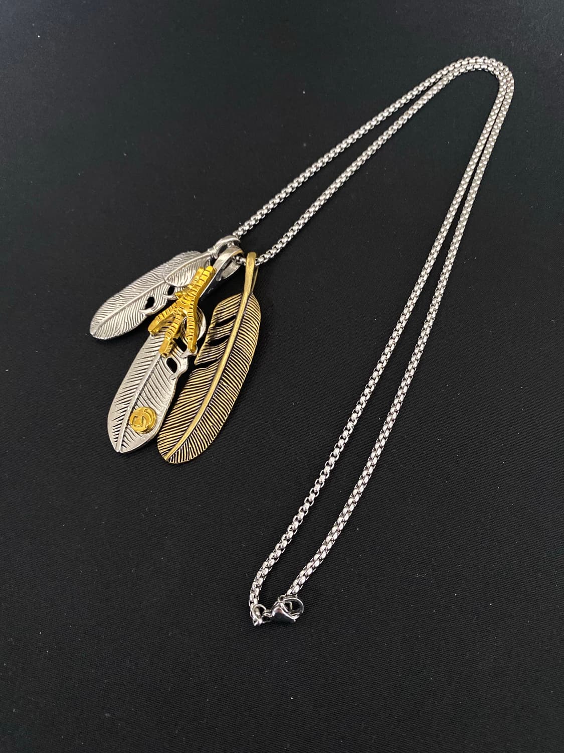깃털 팬던트 목걸이 상품이미지3