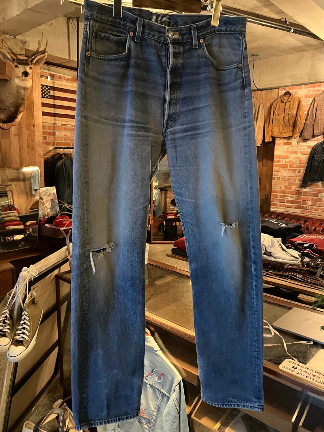 90s USA Levis 501 Denim Pants 상품이미지2