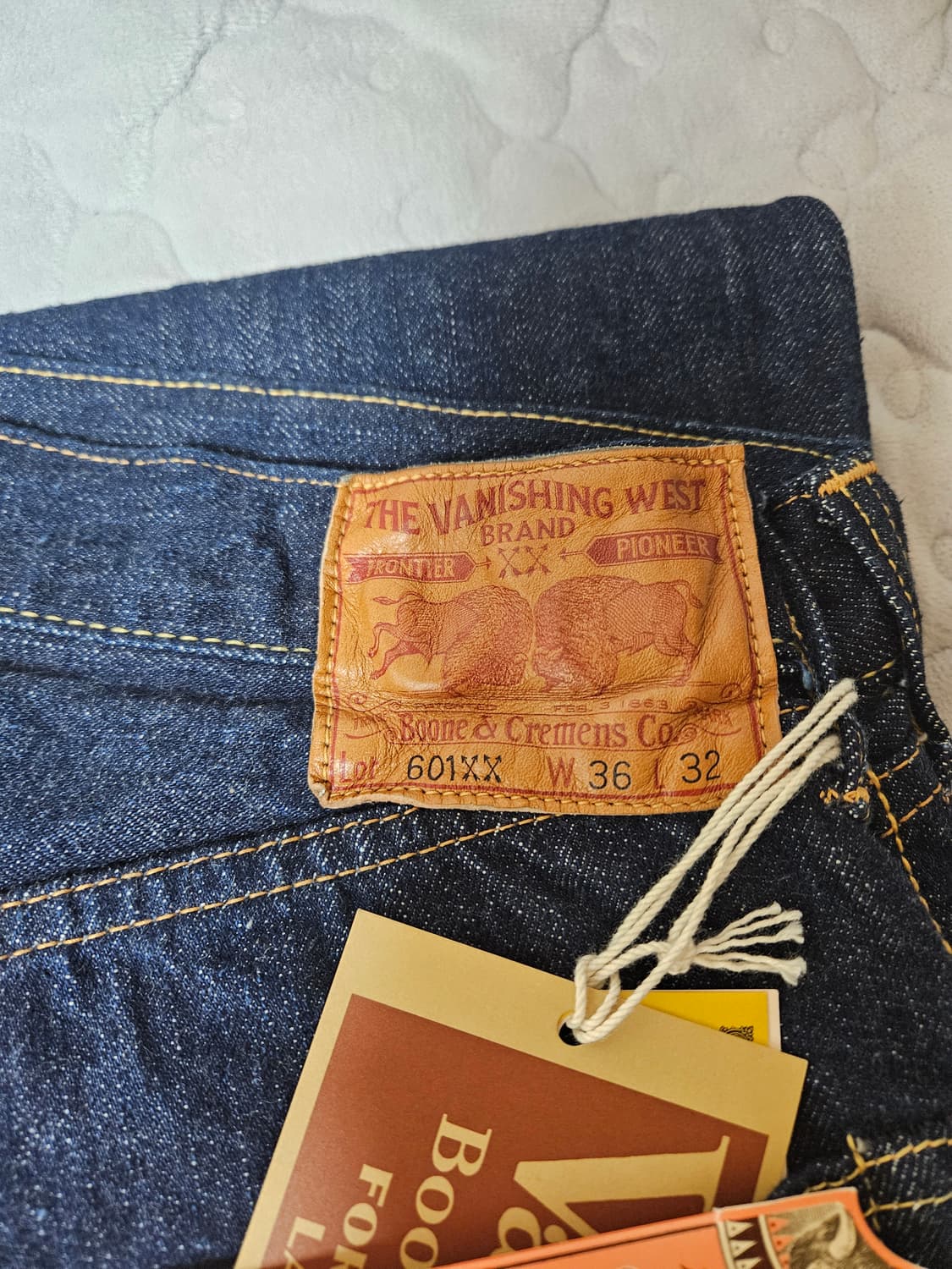 (25년)프리휠러스 1947 601xx 36*32 원워시 팝니다. 상품이미지2