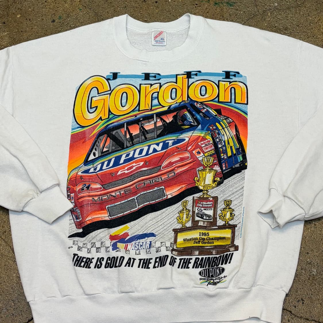 90s Made in USA 미국 빈티지 나스카 제프고든 맨투맨 상품이미지3