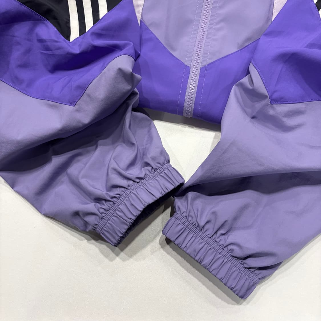 [2XL] 아디다스 리카이브 퍼플 블랙 바람막이 자켓 C33 상품이미지6