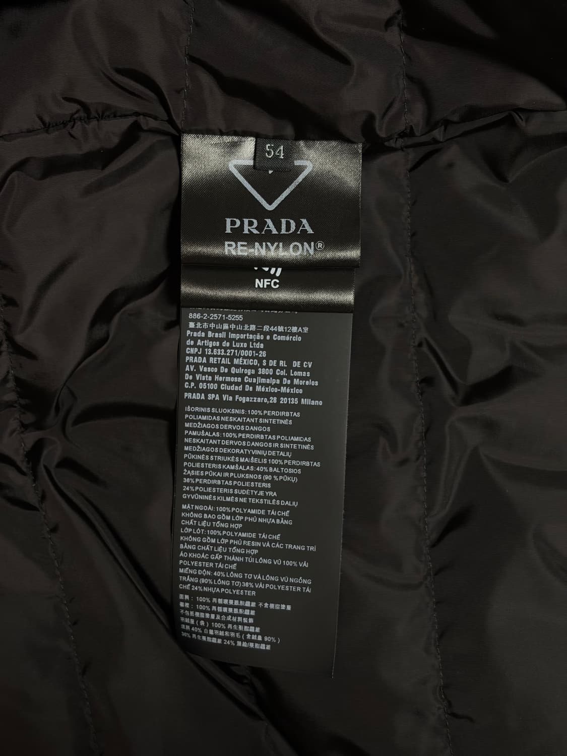 54) 프라다 리나일론 패딩 자켓 sgn955 티모시 상품이미지6