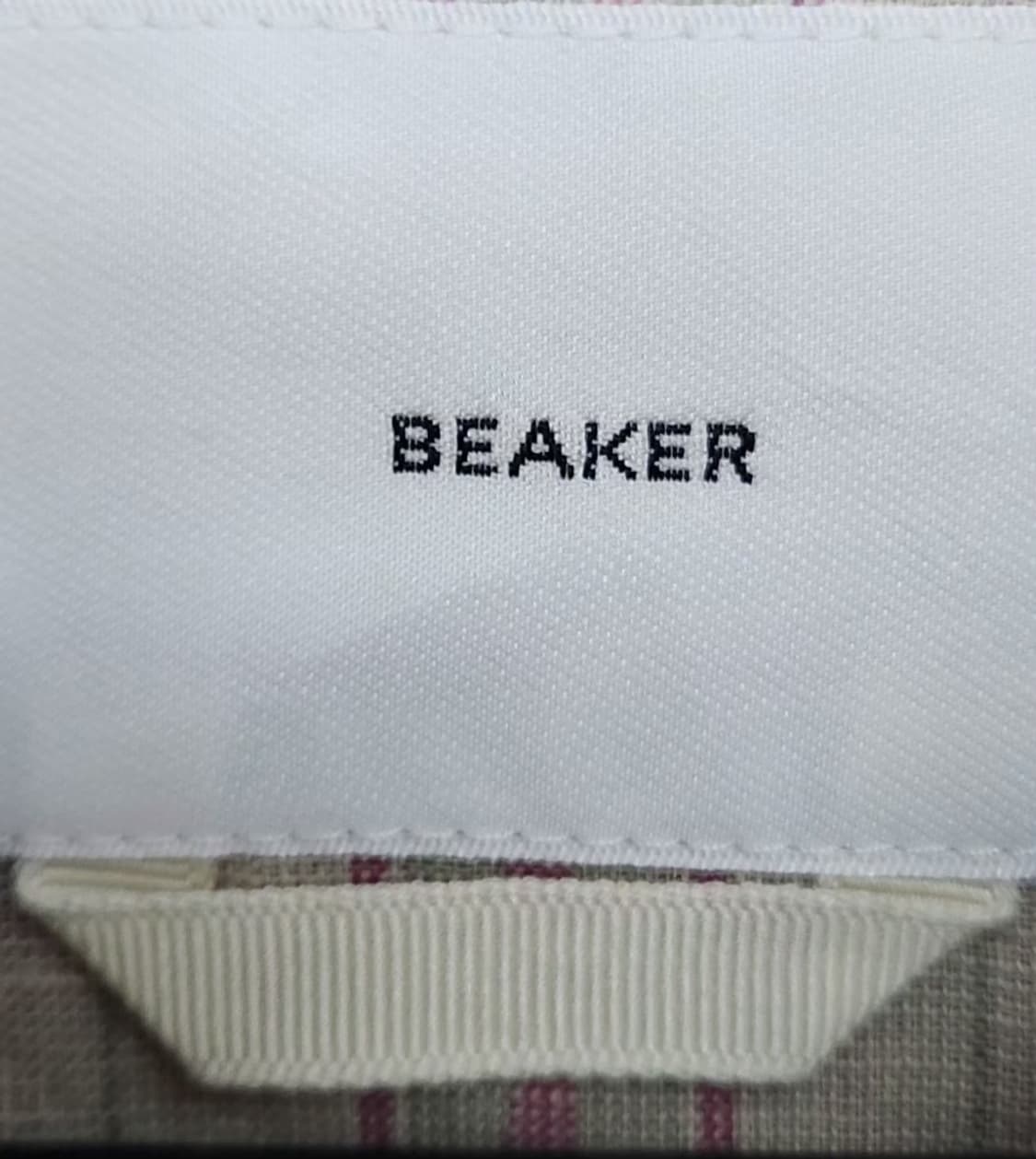 [BEAKER 비이커] 105 여 체크자켓 롱자켓 상품이미지3